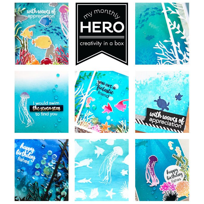 March 2019 My Monthly Hero is Here + GIVEAWAY! - Hero Arts