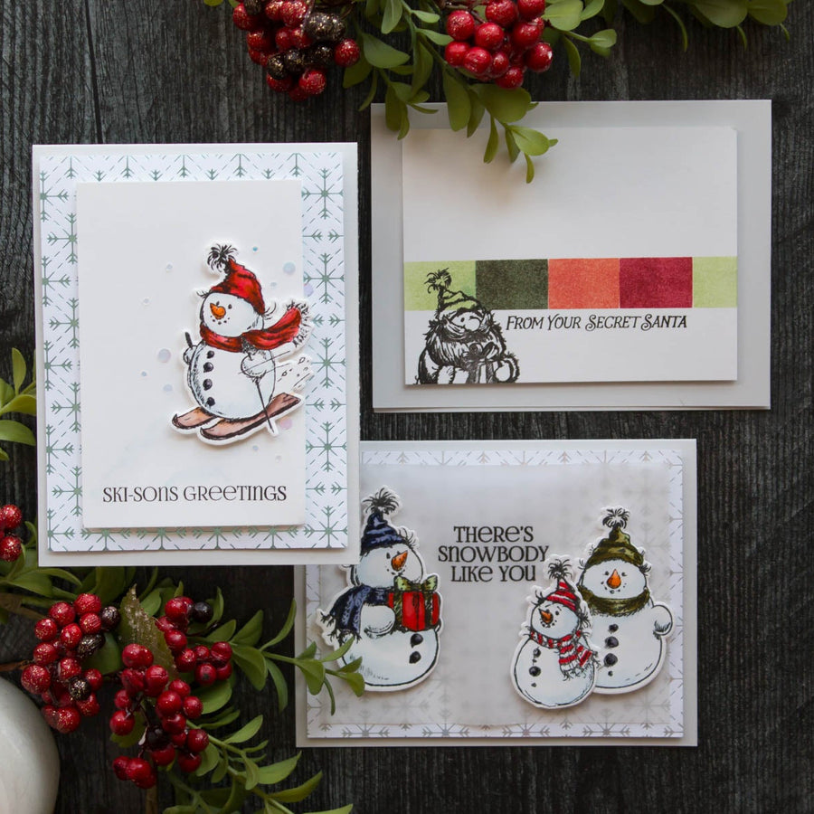 Creating Christmas Cards with the Simon Hurley Christmas Collection