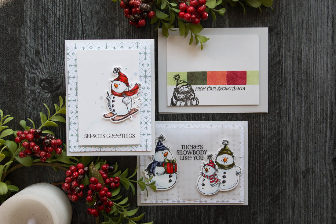 Creating Christmas Cards with the Simon Hurley Christmas Collection