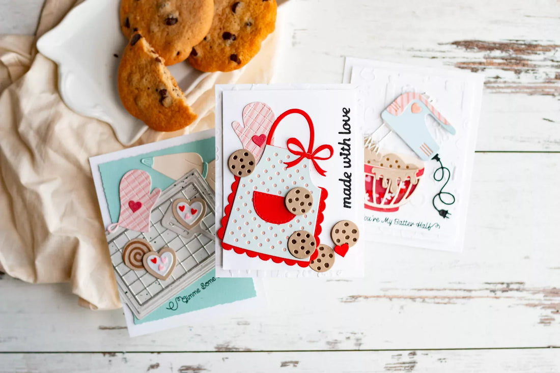 Creating Baking-Themed Cards with the Spellbinders Make It & Bake It Collection
