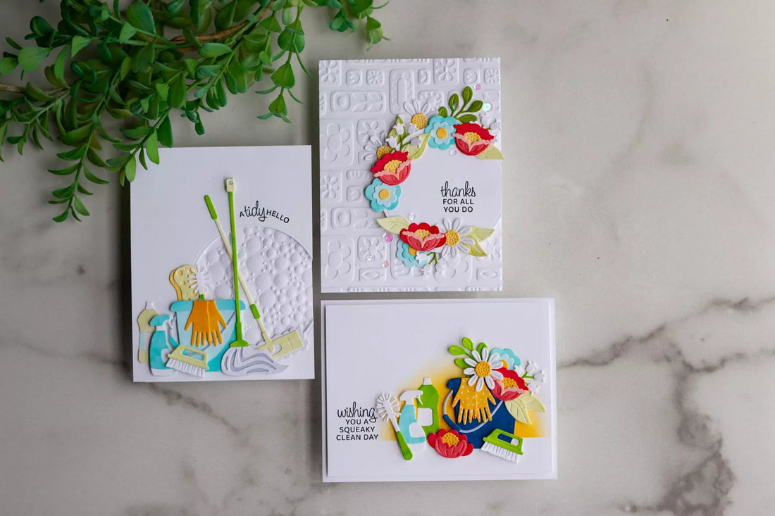 Clean and Simple Card Ideas with the Shiny New Day Collection