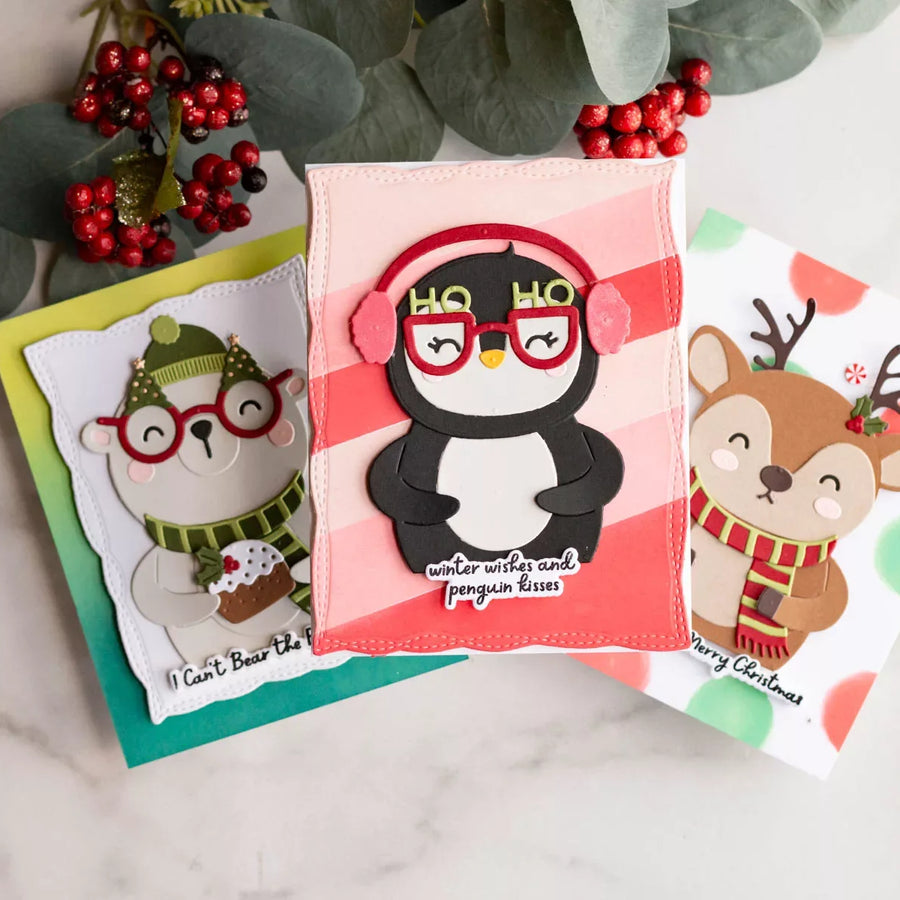How to Make Cute Christmas Cards with the Spectacular Collection