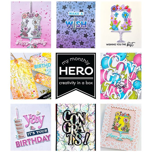 May 2024 My Monthly Hero Release - Blog Hop & Giveaway! - Hero Arts