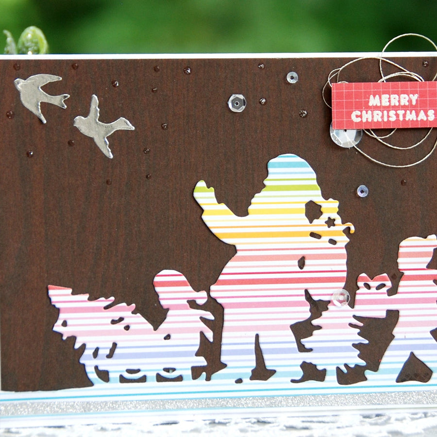 A Sweet Christmas Inspiration | Love & Joy Card with Virginia