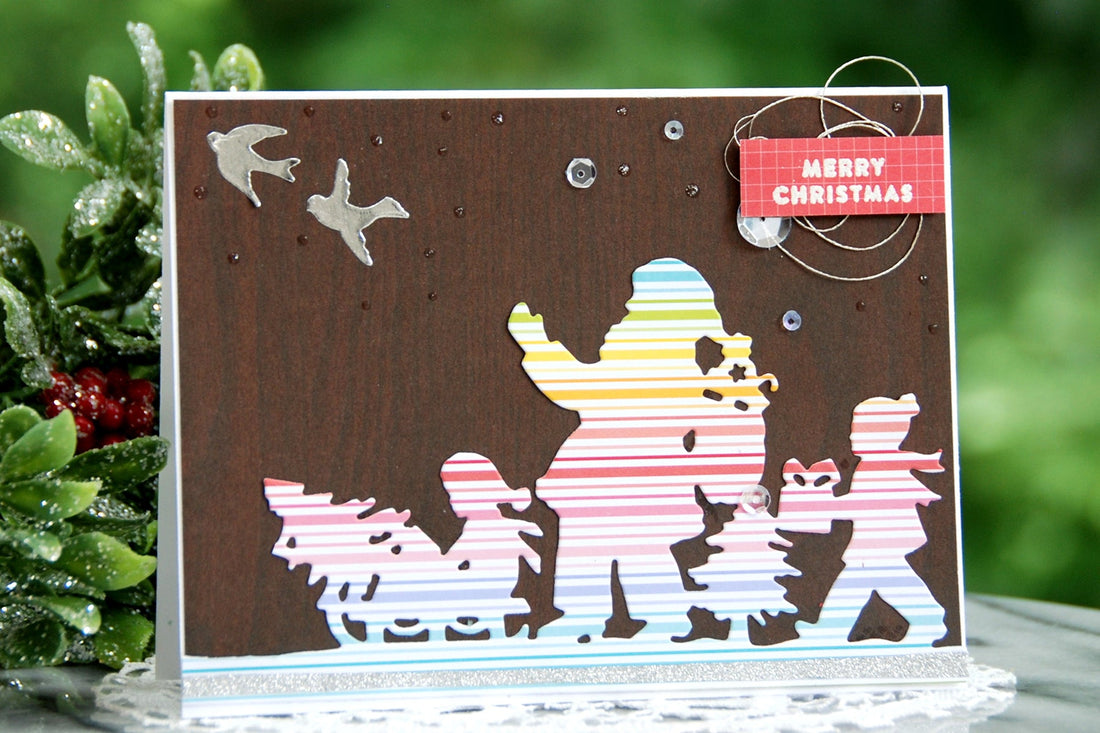 A Sweet Christmas Inspiration | Love & Joy Card with Virginia