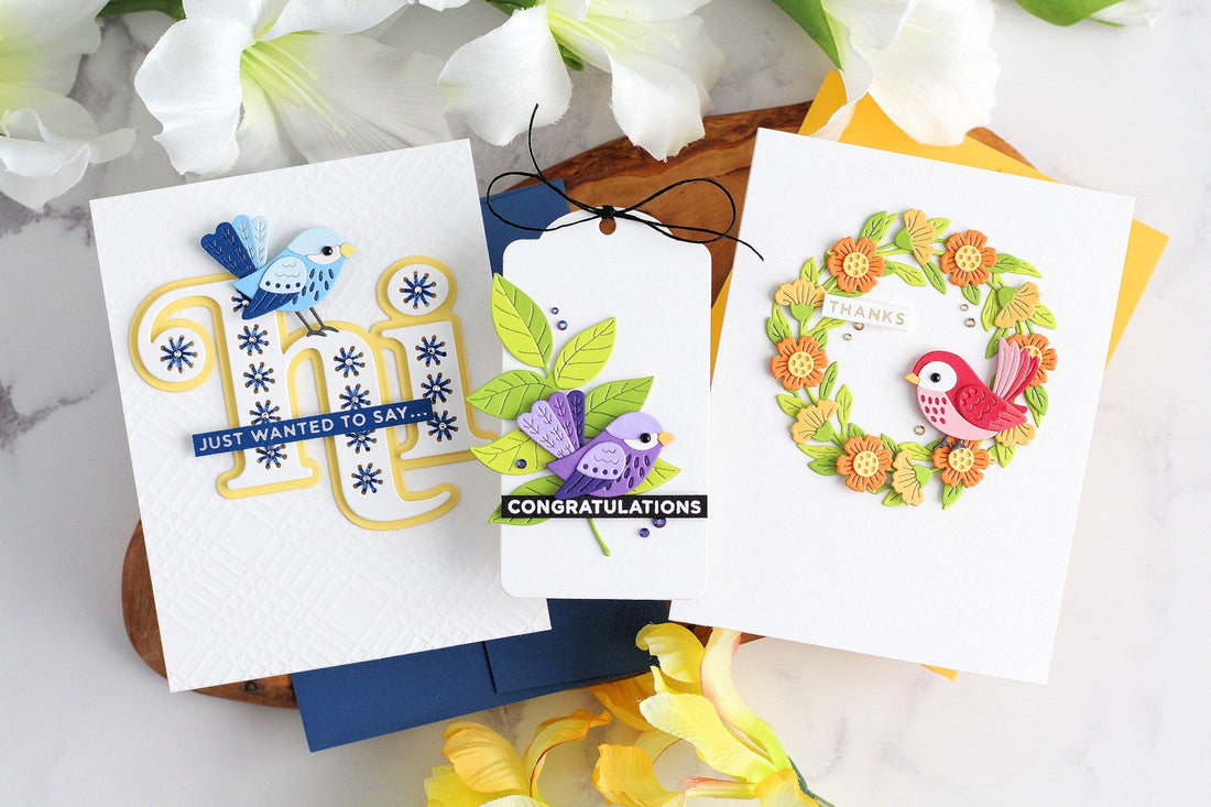Sweet Bird Ideas With Michelle Short and Just Wanted to Say Collection