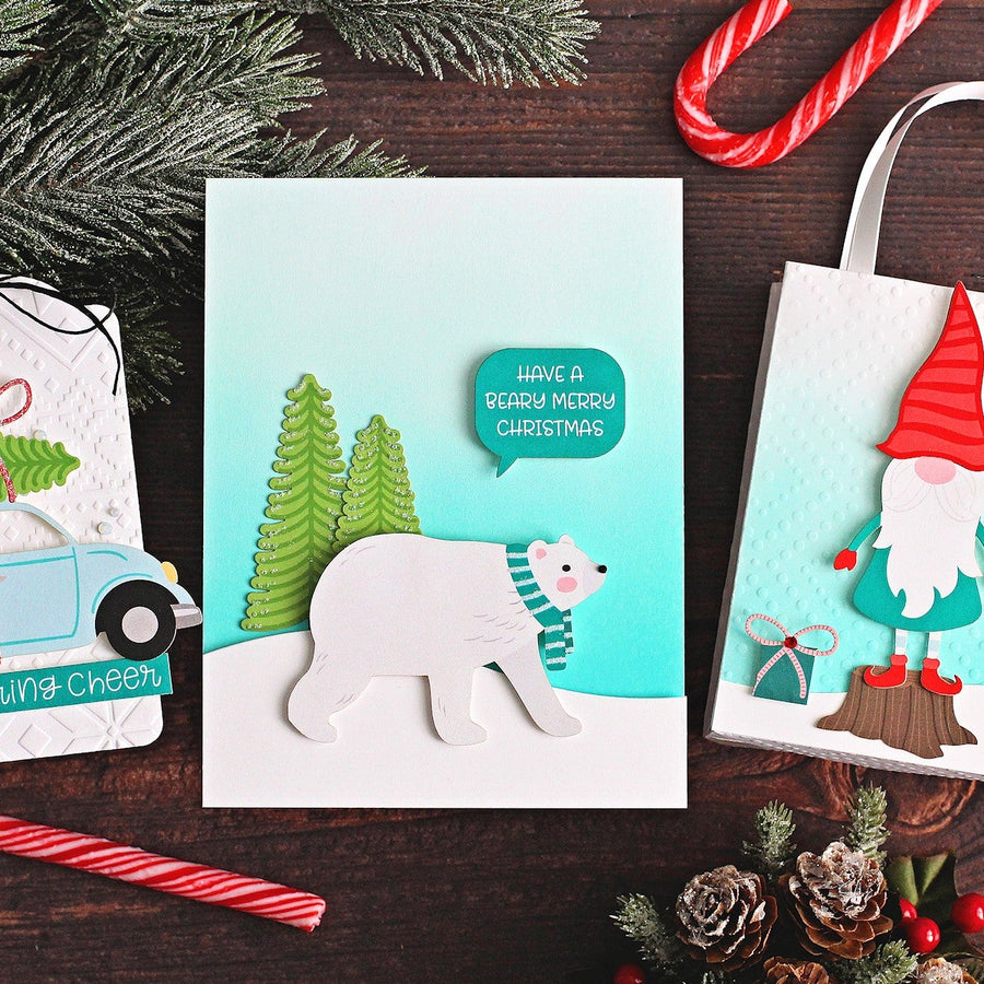 Crafting for Beginners: Gnomie Christmas Dance 3 Ways