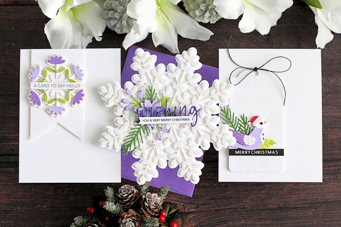 Snowflake Card Ideas