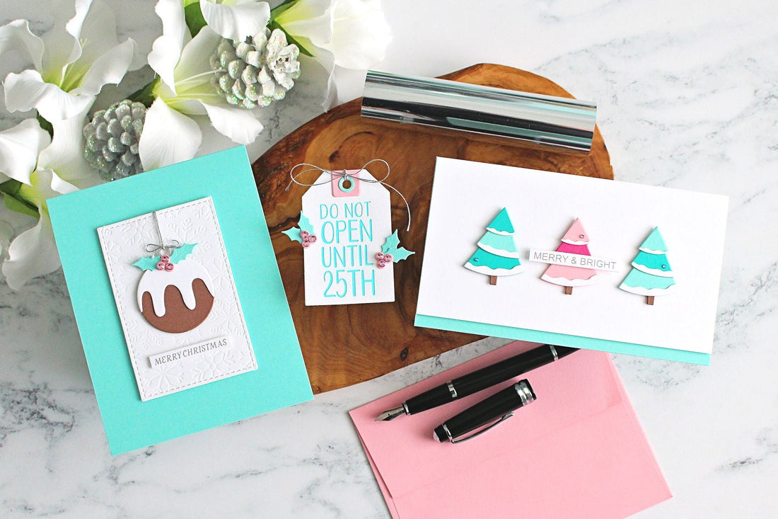 Pink & Aqua Christmas
