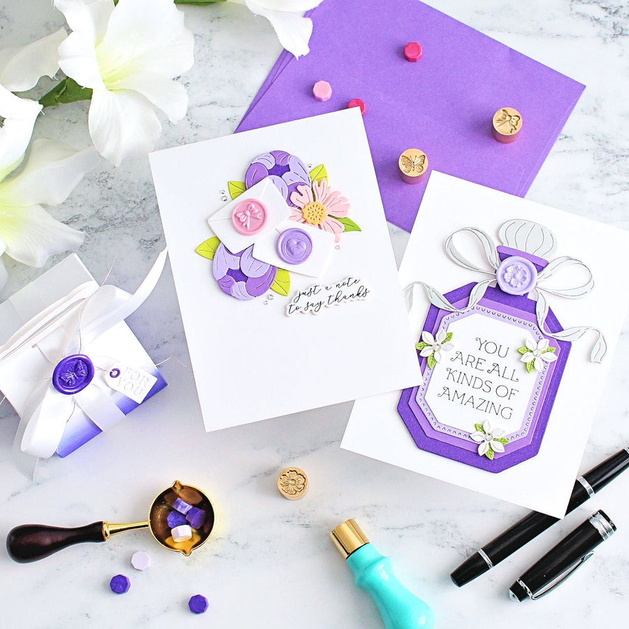 Add the Perfect Finishing Touch With Mini Wax Seals