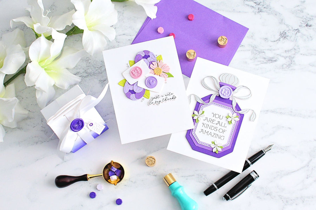 Add the Perfect Finishing Touch With Mini Wax Seals