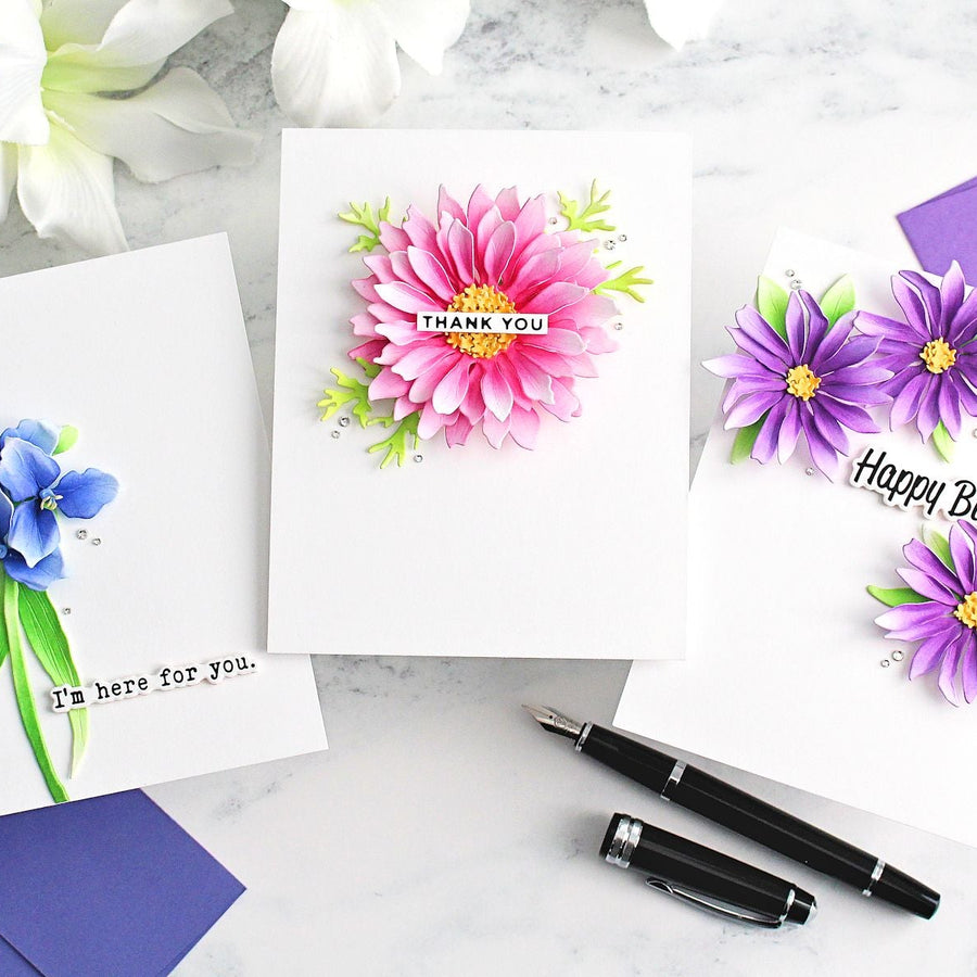 Modern Realism Floral Trio