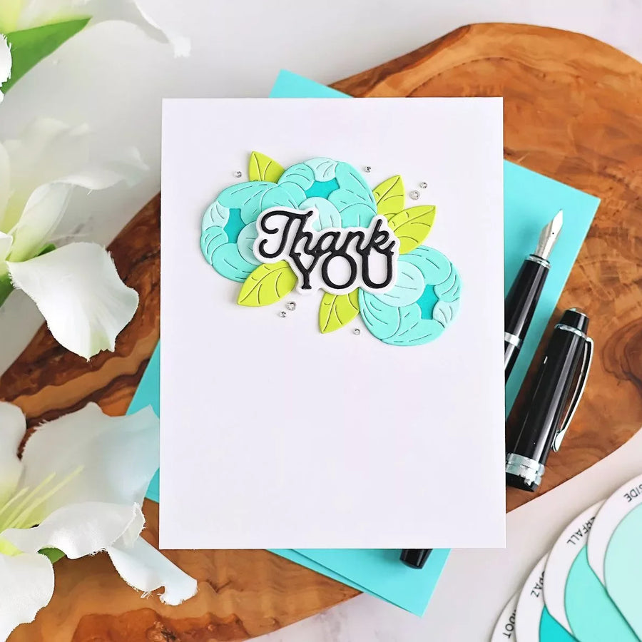 How to Create a Layered Thank You Card with Dies – Step-by-Step Tutorial