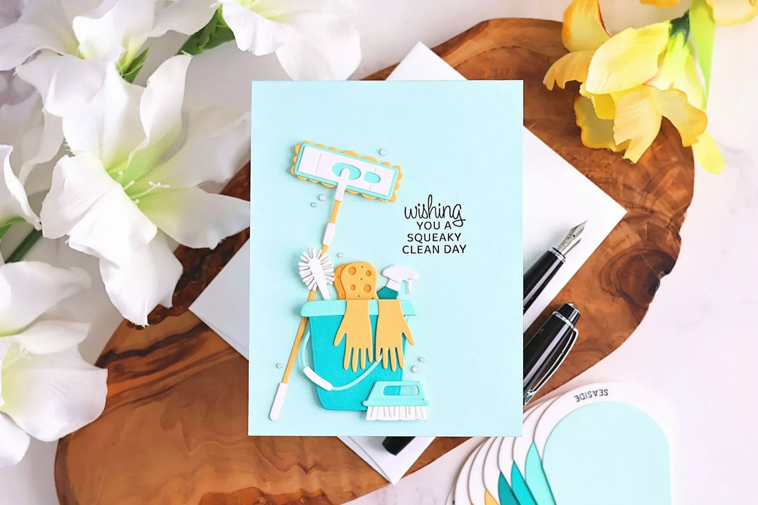 Squeaky Clean Etched Dies Card Tutorial – Step-by-Step Scene Building Guide