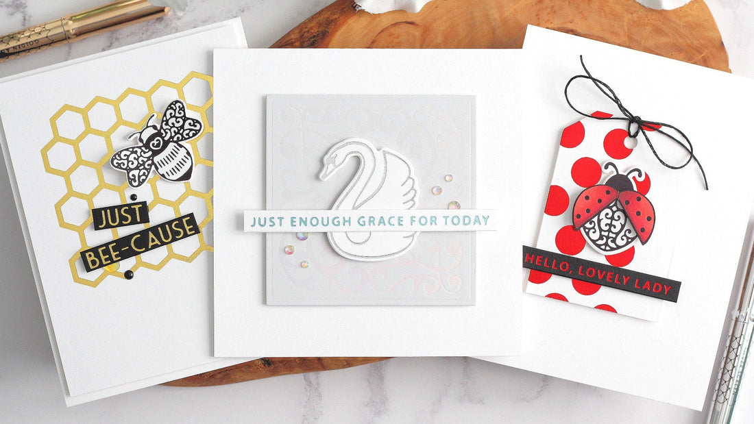 Becca Feeken Sweet Cardlets Glimmer Project Kit | Cardmaking Inspiration with Michelle Short | Video