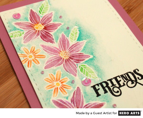 My Monthly Hero with Ilina Crouse – Day 2 - Hero Arts