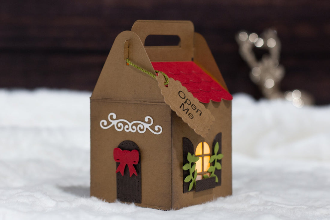 Video: Gingerbread House Gift Box with Koren