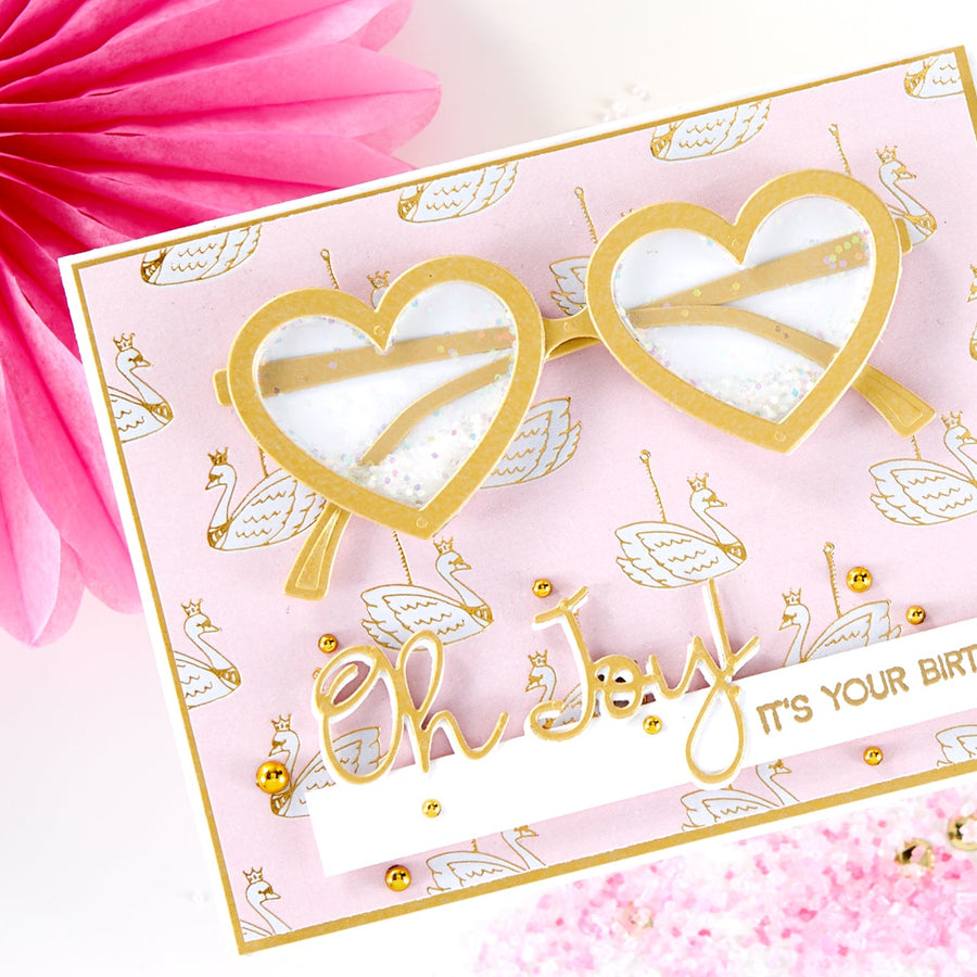 Using Just Stamps & Dies! June “Super Chill” 2019 Card Kit of the Month Edition