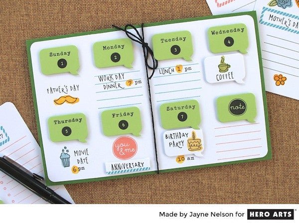 Our Planner Release is HERE! Blog Hop + Giveaway! - Hero Arts