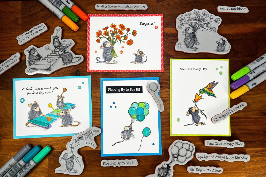 Sweet & Simple Stamping with House-Mouse Rare Bloom
