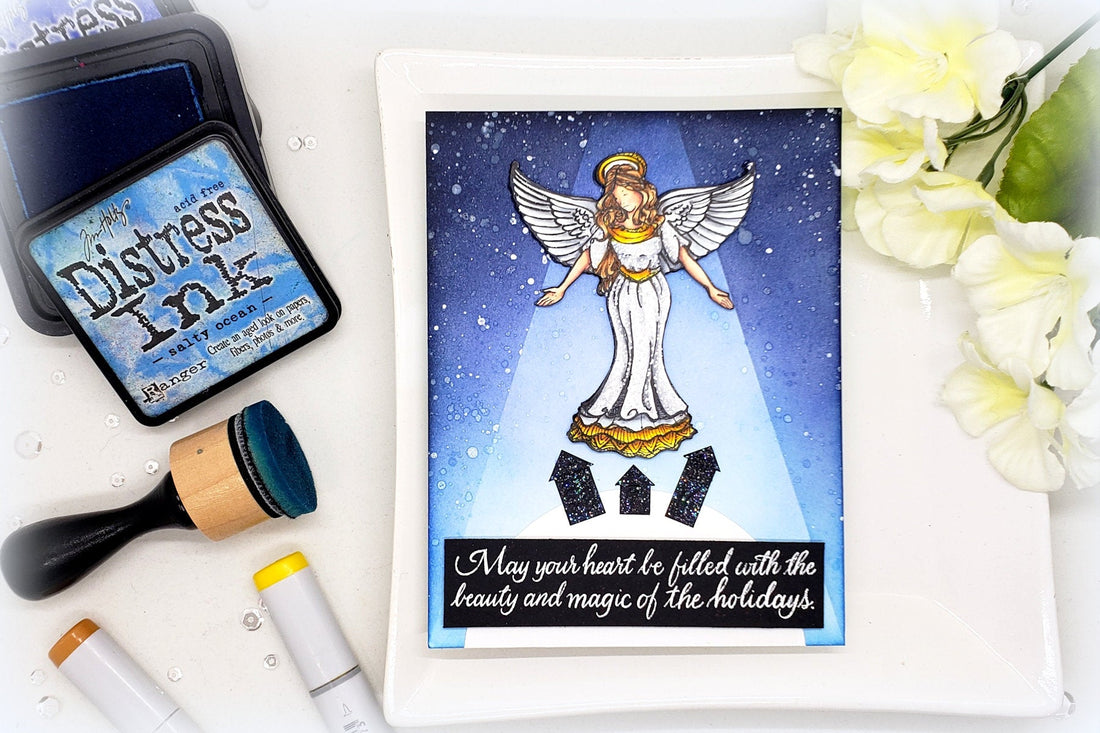 Video: Creating a Spot Light for Holiday Card with Kelly Latevola