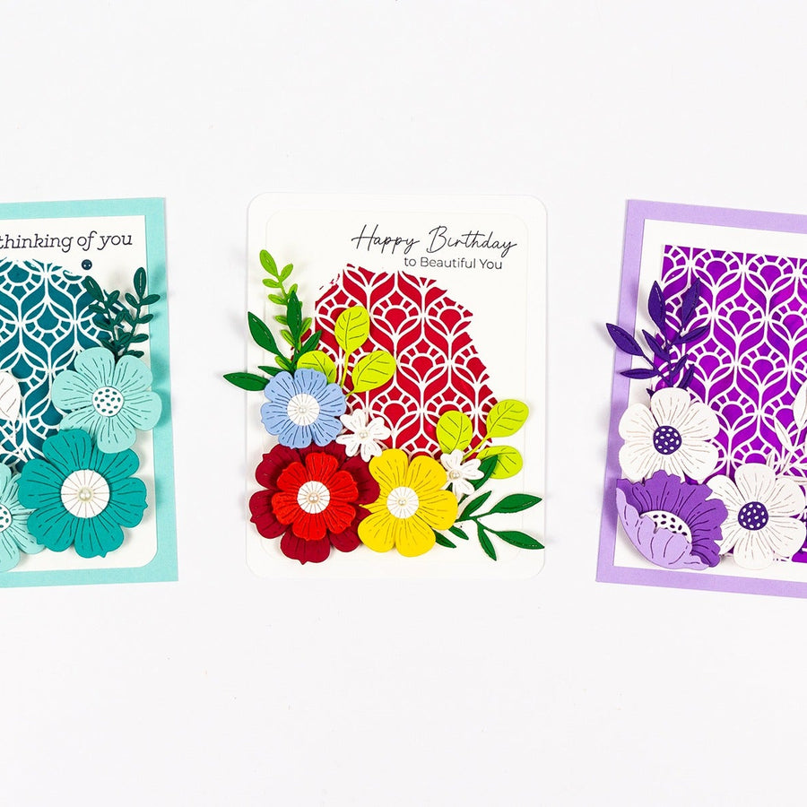 Using Modeling Paste with ColorSpark Watercolor Powders and Corner Rounder Punch