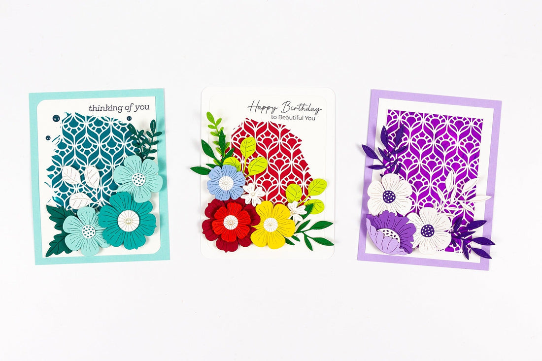 Using Modeling Paste with ColorSpark Watercolor Powders and Corner Rounder Punch