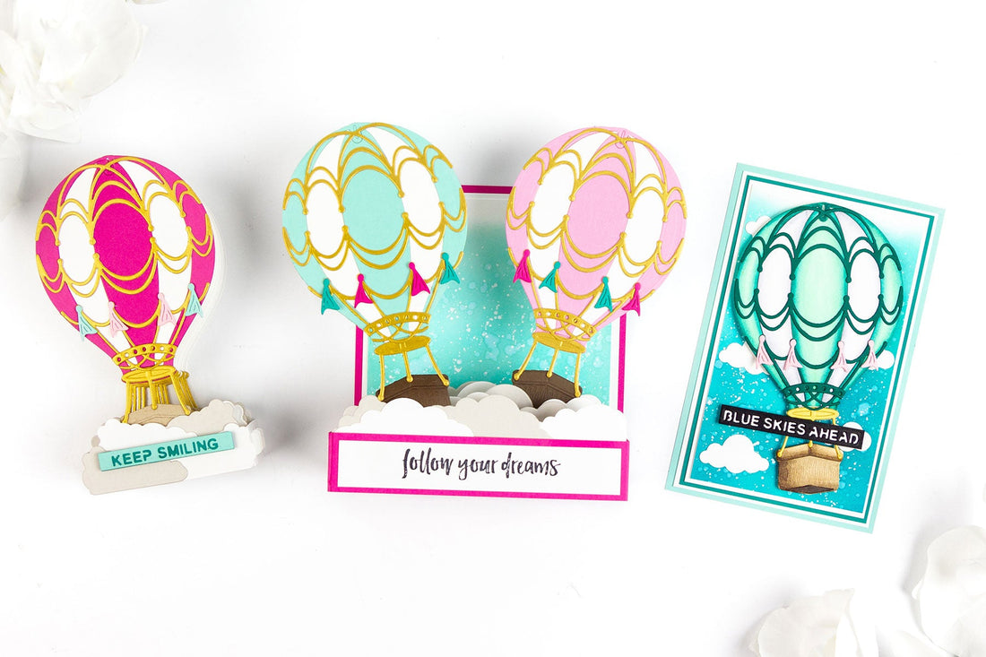 3D Vignette Hot Air Balloons with Rachel Alvarado