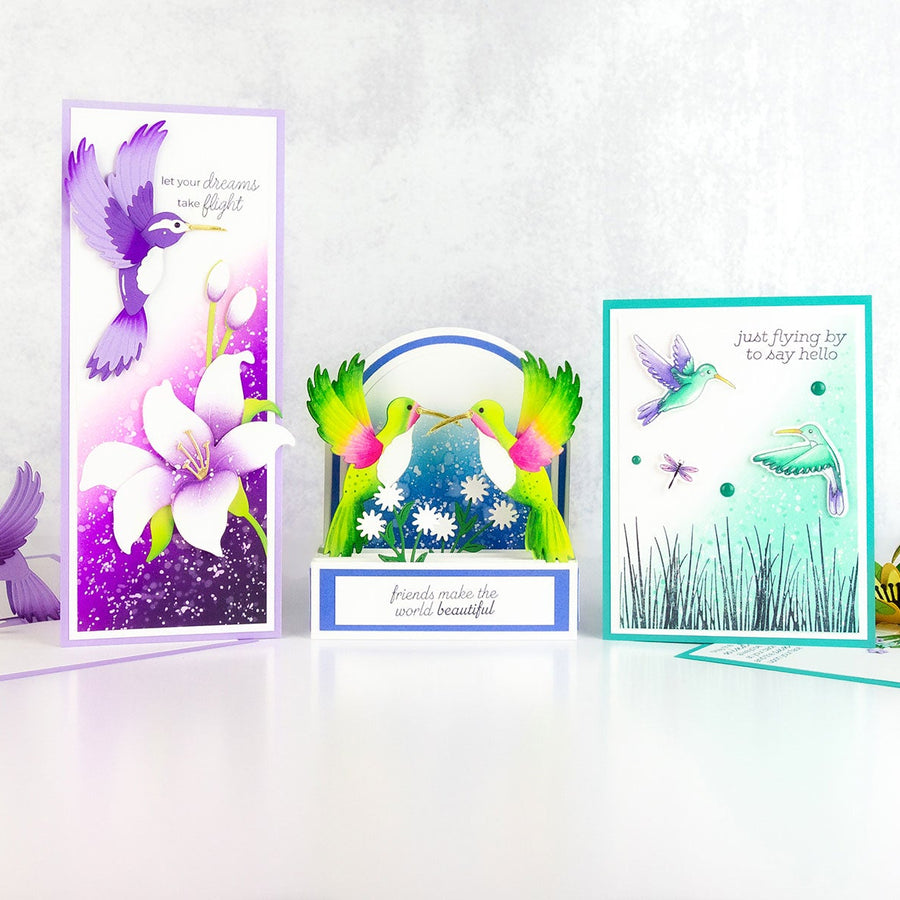 Pop-Up Hummingbird Cards with Rachel Alvarado