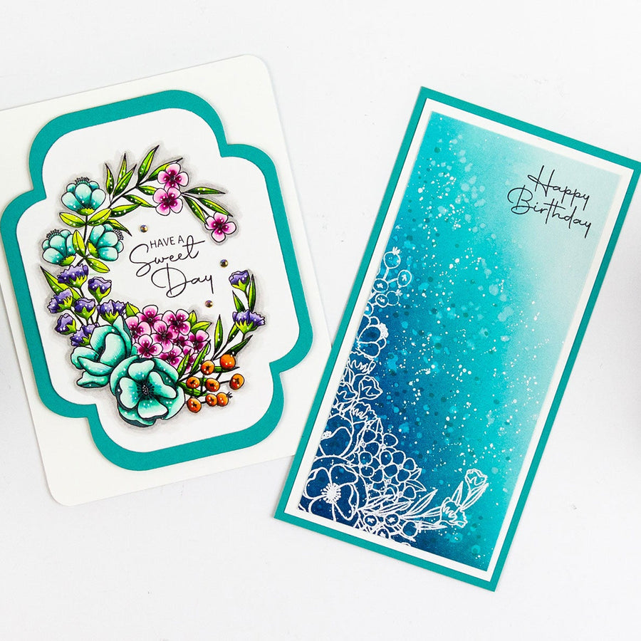 Four Petal Sweet Day Flowers 2 Ways