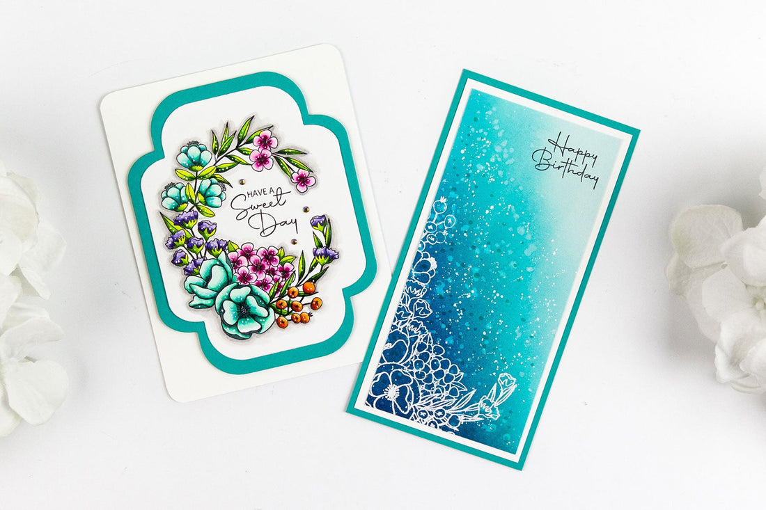 Four Petal Sweet Day Flowers 2 Ways