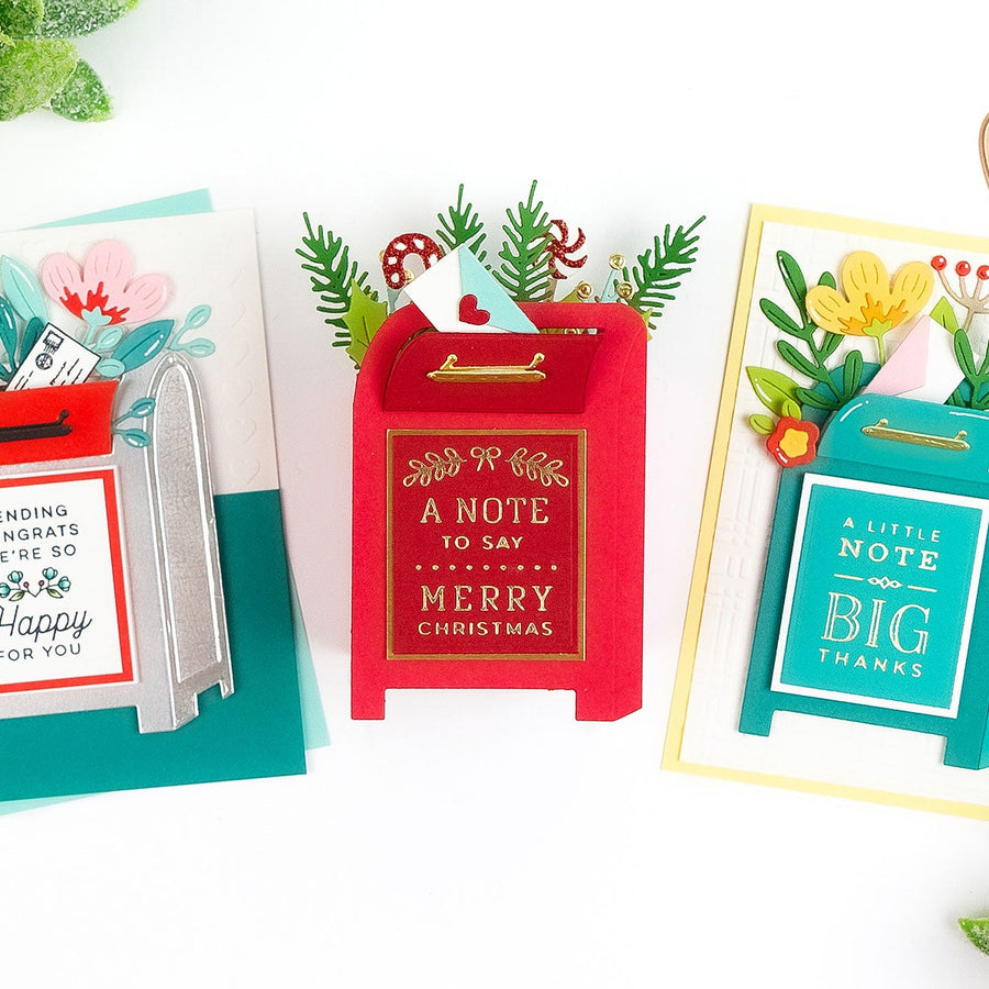 Dimensional Mailbox Card & More Parcel & Post Inspiration with Rachel Alvarado