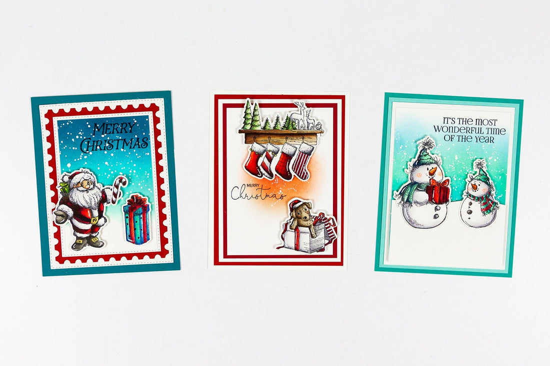 Simon Hurley Sketched Christmas Cards