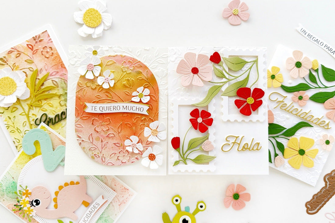 Texture Backgrounds and Spanish Sentiments