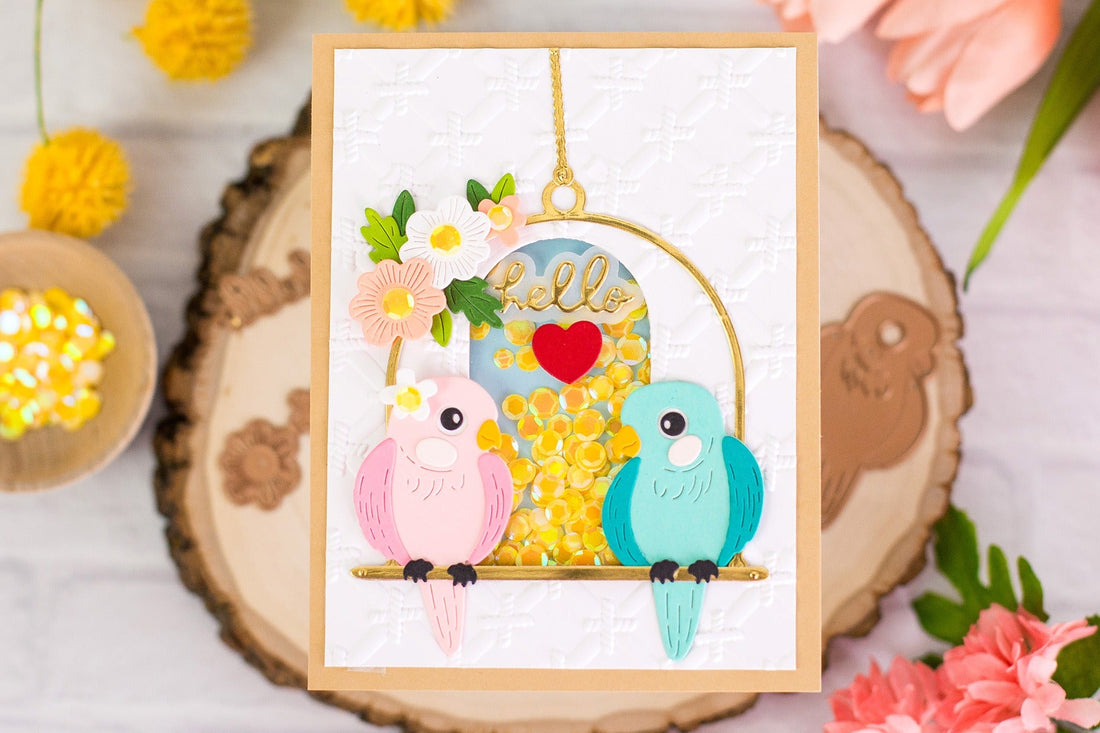 Step by Step Tutorial: How to Make an Easy Shaker Card