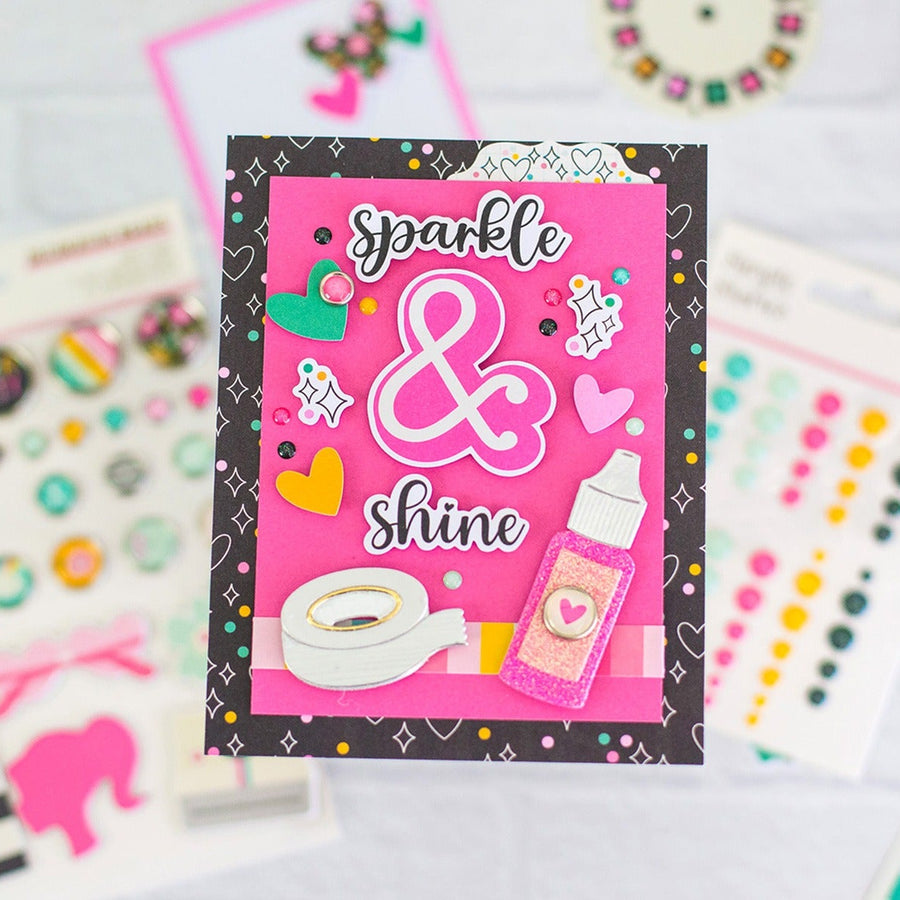 Fun Dies and Crafty Babe Supplies Card