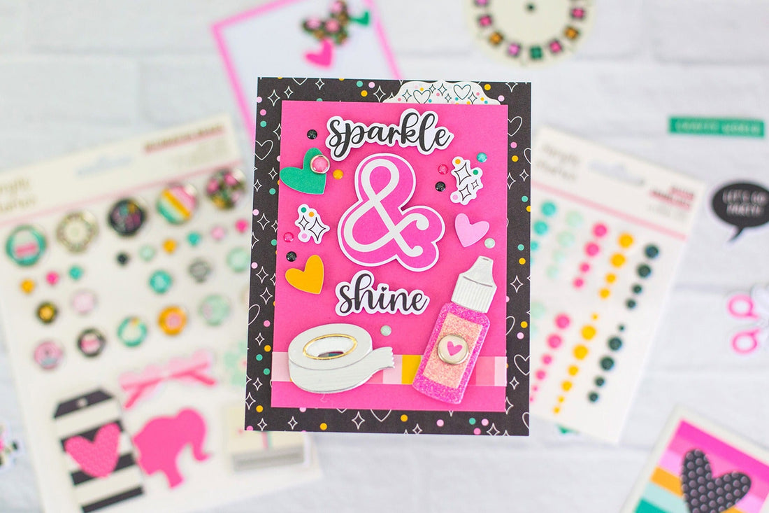 Fun Dies and Crafty Babe Supplies Card