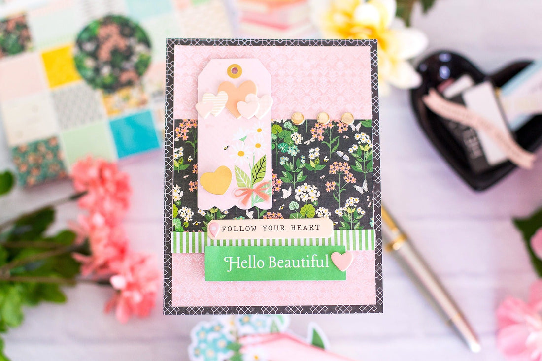Mixing Colors and Patterns on Cards