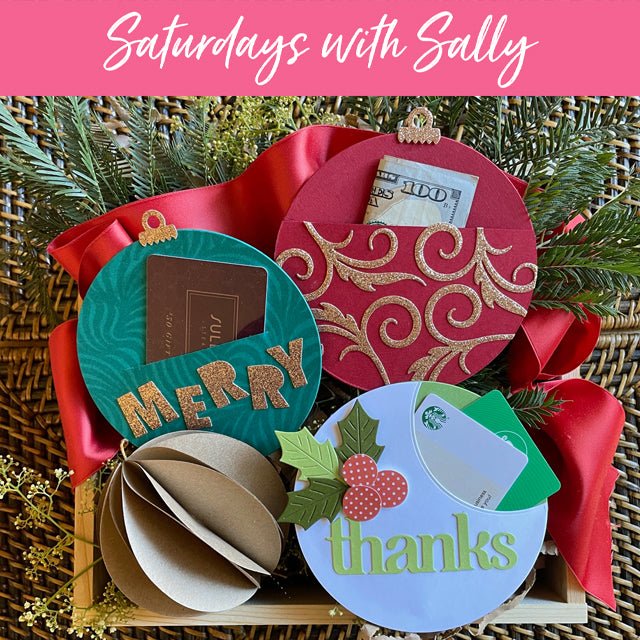 Saturdays with Sally - Circular Gift Card Holders - Hero Arts