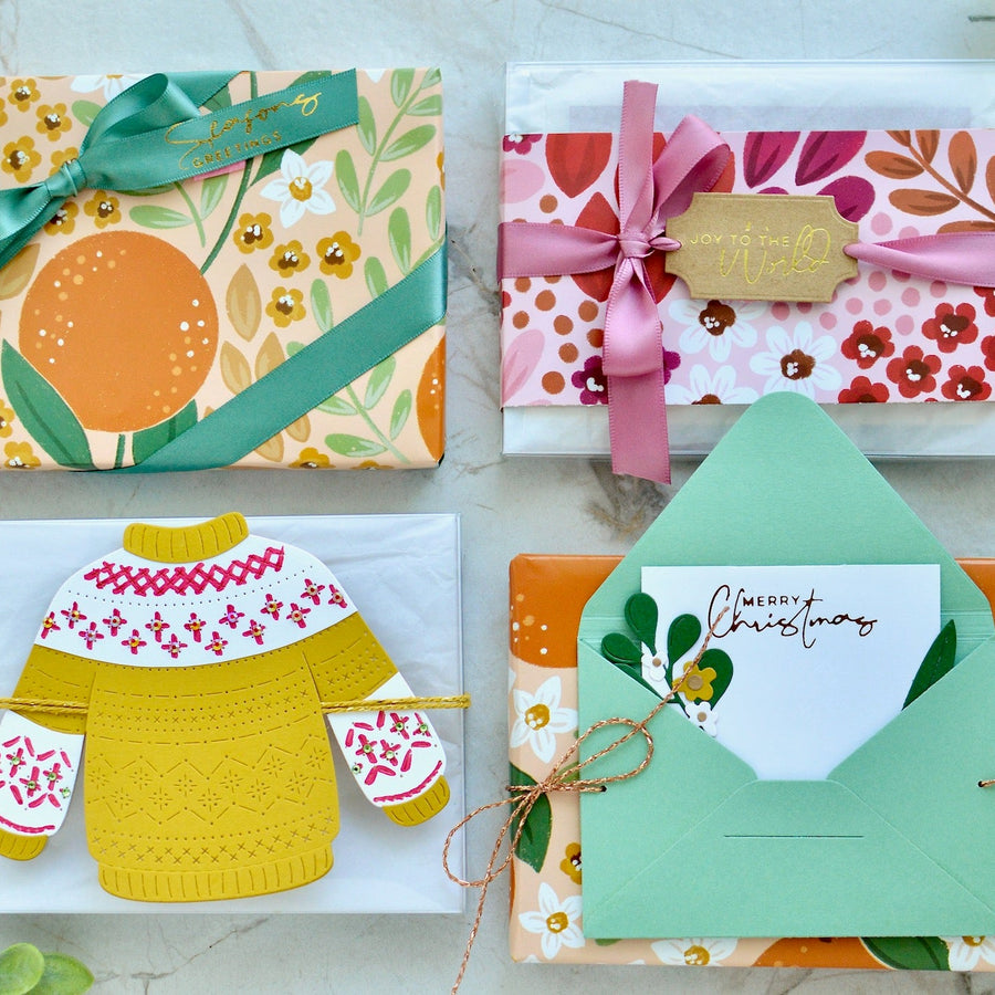 Wrapping and Presenting Crystal Clear Boxes for Holiday Gifts