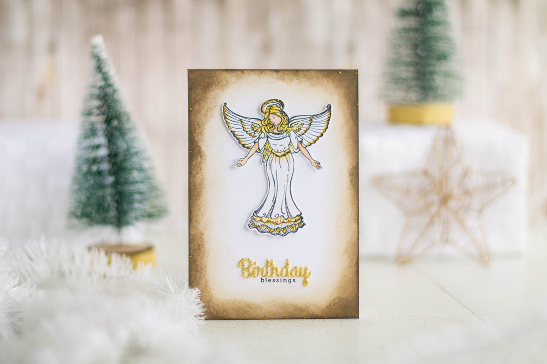 Zenspired Holidays Inspiration | Birthday Blessings Card