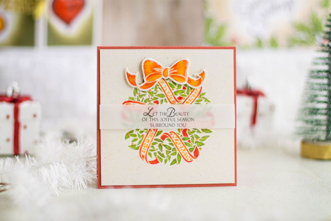 Zenspired Holidays Inspiration | Joyful Season Christmas Card