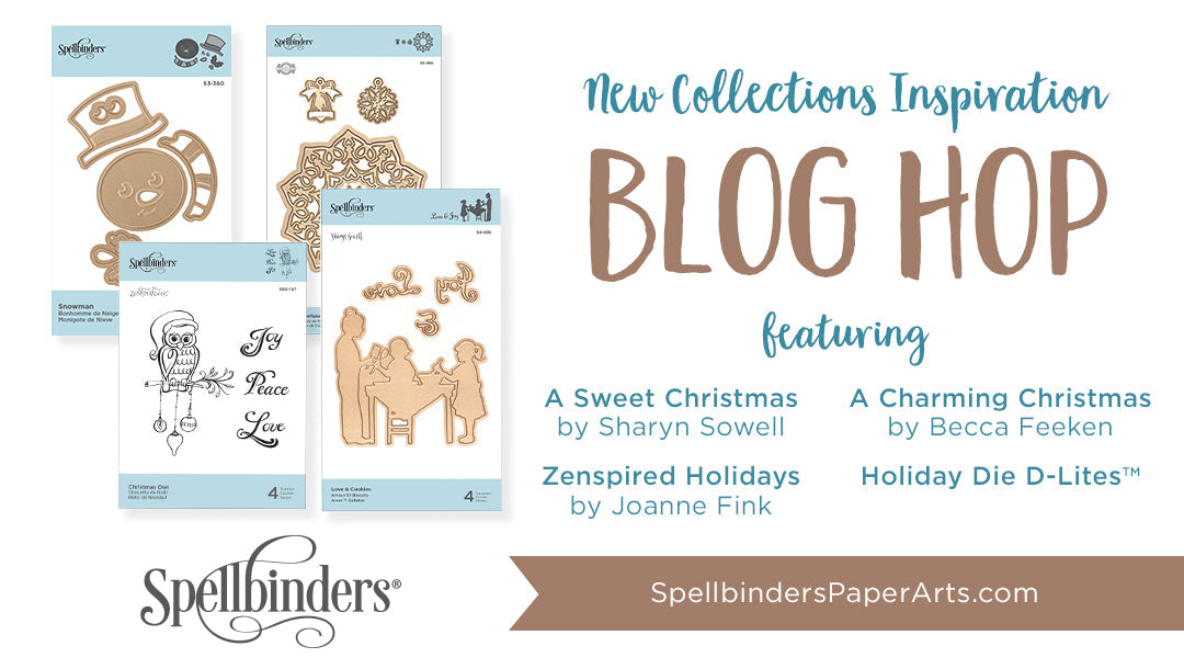 Spellbinders Holiday 2018 Release. Blog Hop + Giveaway (Now Closed)