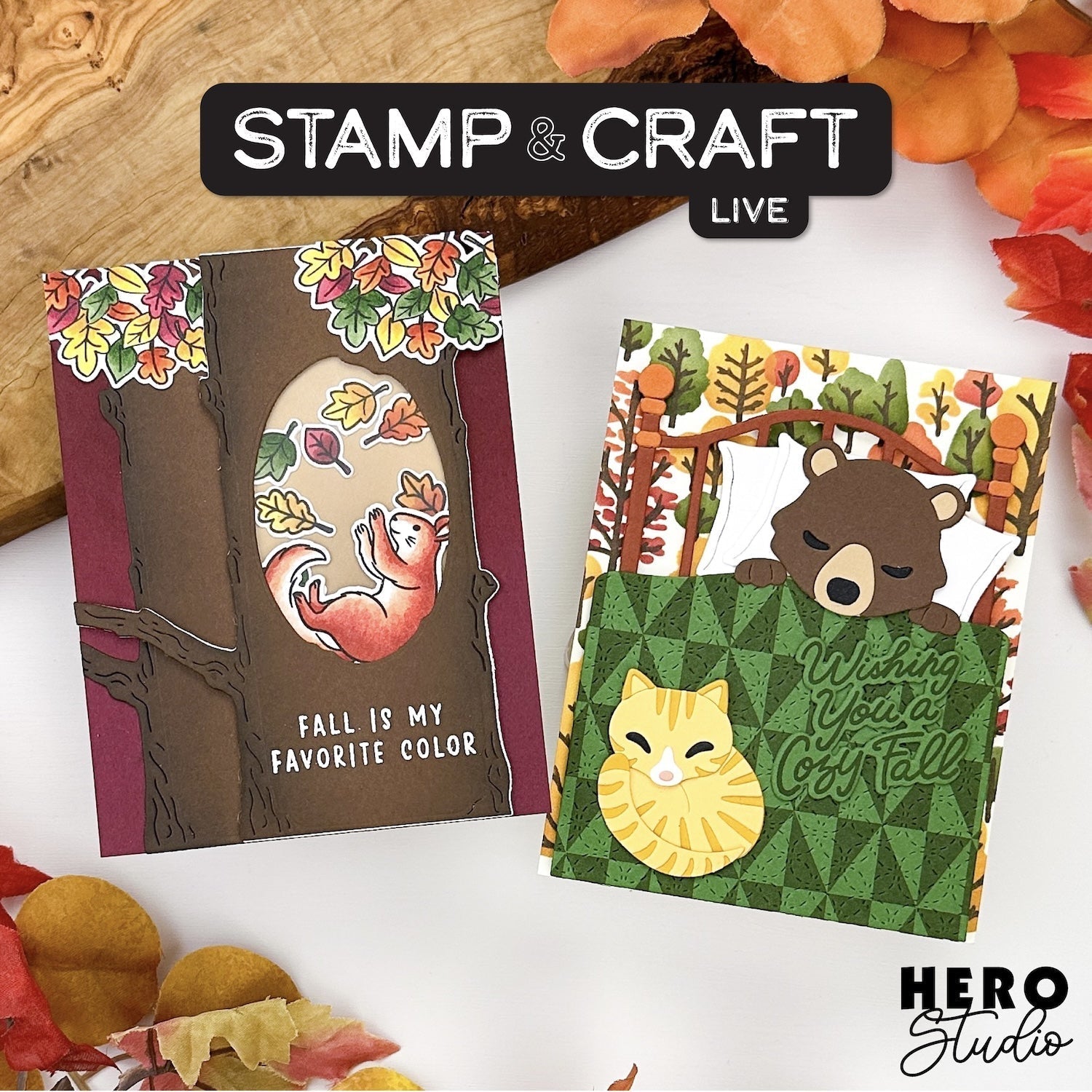 September Hero Studio Stamp & Craft Live