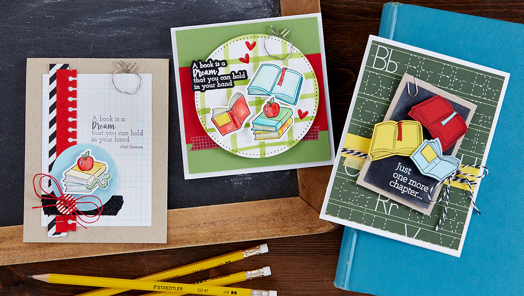 August 2019 Stamp of the Month is Here - Book Worm