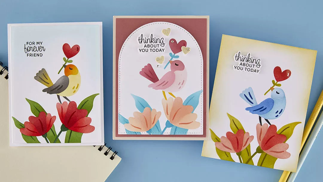 December 2025 Stencil of the Month Preview & Tutorials – Where Love Lands