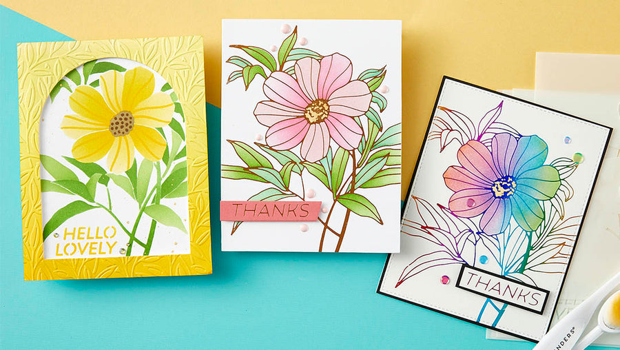 January 2024 Stencil of the Month Preview & Tutorials – Lively Floral