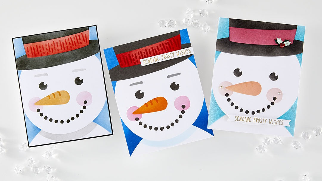 October 2025 Stencil of the Month Preview & Tutorials – Frosty Wishes