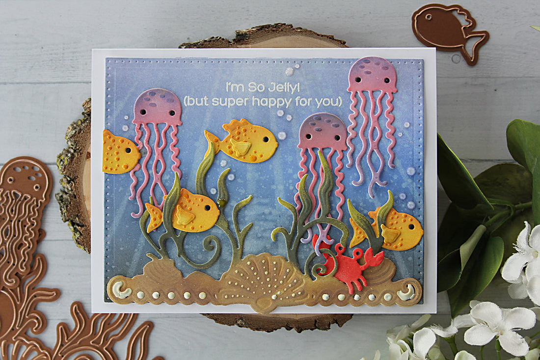 Video Friday | Inking White Die Cuts Ocean Scene Card with Nichol