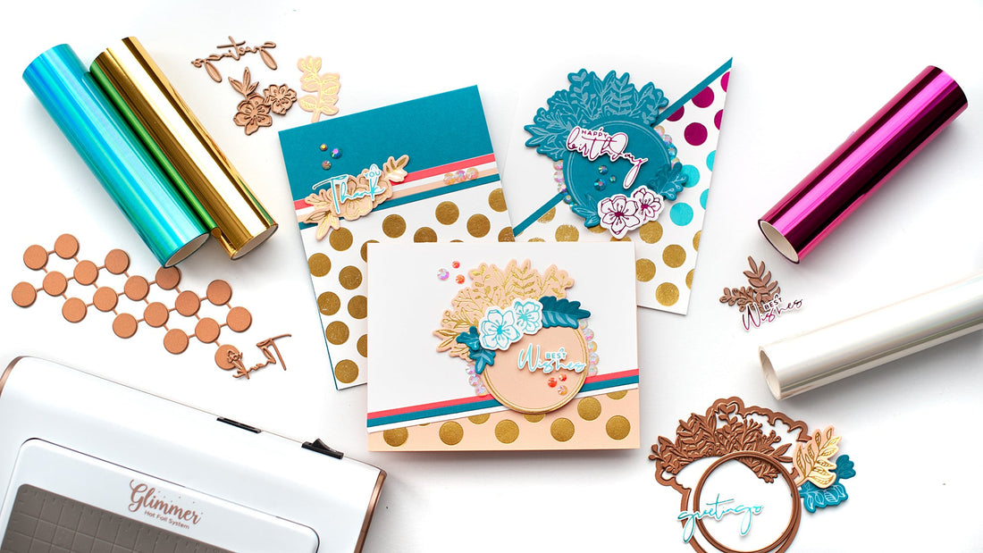 Yana's Foiled Basics | Feminine Foiled Card Set with Lea Lawson | Video